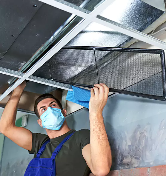 Professional Air Duct Pollen Cleaning in League City, TX